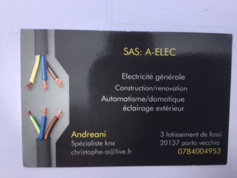 electricien @ SAN GAVINO DI CARBINI